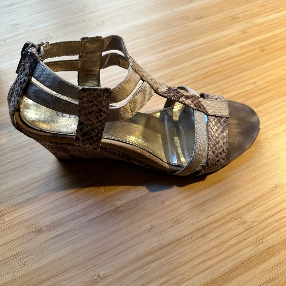 Alfani snake skin sandals